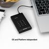 iStorage diskAshur3 SSD 512GB Black - Secure Portable Solid State Drive - Password Protected - Dust & Water Resistant - Hardware Encryption view 3