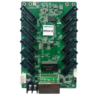 ZiaYi MRV412 Novastar LED Screen Receiving Card Display Control System Card 512x512 Pixels 12*HUB75E Interface