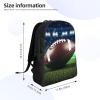 JHLMN Backpack American Football Travel Casual Laptop Backpack Waterproof Hiking Daypack for Men Women view 2