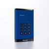 iStorage diskAshur3 SSD 512GB Blue - Secure Portable Solid State Drive - Password Protected - Dust & Water Resistant - Hardware Encryption view 1