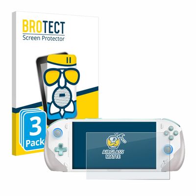 brotect Anti-Glare Glass Screen Protector Matte Compatible with OneXPlayer OneXFly (3 Pack) - Anti-Scratch 9H Protection Film