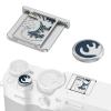 NEEWER X100V X100VI Hot Shoe Hot Shoe Cover and Shutter Caps Set, Cold Shoe Cover with Shutter Release Photography Accessories Compatible with Fujifilm X100V X100VI, Silver, CA110 view 1