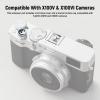 NEEWER X100V X100VI Hot Shoe Hot Shoe Cover and Shutter Caps Set, Cold Shoe Cover with Shutter Release Photography Accessories Compatible with Fujifilm X100V X100VI, Silver, CA110 view 2