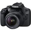 Canon EOS 2000D (Rebel T7) DSLR Camera w/Canon EF-S 18-55mm F/3.5-5.6 DC III Zoom Lens + Case + 64GB Memory (22pc Bundle) (Renewed) view 2