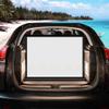 NILZA 20/60inch Projection Screen for Car Table Top Projector Screen Mini Movie Screen Self Standing Pull-Out Projector Curtain for Indoor Outdoor(40"-16:9) view 4