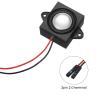 uxcell 1Pcs 3 Watt 4 Ohm Single Mini Speaker Full-Range Mobile Portable Advertising Machine Speaker Connector Separating Interface for Small Electronic Projects view 3