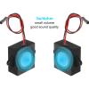uxcell 1Pcs 3 Watt 4 Ohm Single Mini Speaker Full-Range Mobile Portable Advertising Machine Speaker Connector Separating Interface for Small Electronic Projects view 4