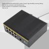 9 Ports PoE Switch Plug and Play 10/100Mbps IP40 Ethernet Network Switch for Rail Transit Transportation Smart City Ethernet Network Switch PoE Switch view 4