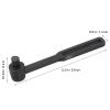 Abaodam Turntable Brush Vinyl Record Cleaner Stylus Brush with Fine Nylon Bristles for Dust Removal Compact 2.32 Inch Needle Cleaning for Record Player and Vinyl Care view 2