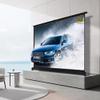 NILZA 20/60inch Projection Screen for Car Table Top Projector Screen Mini Movie Screen Self Standing Pull-Out Projector Curtain for Indoor Outdoor(20"-4:3) view 1