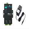 Moxa NPort 5230A with Adapter -2 Port Device Server, US Plug, 10/100M Ethernet, RS-422/485, Terminal Block, 12-48VDC view 1