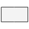 16:9 Projection Screen, Non Crease White Projector Screen, 16:9 Thicken Portable Non Crease Soft White Polyester Projector Curtain Projection Screen (100 Inch) view 3