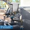 Mount-It! Car Laptop Mount, No-Drill Passenger Seat Laptop Stand with Cooling Tray for Up to 17 Laptops & Tablets, Adjustable Full Motion Vehicle Laptop Mount view 4
