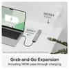 Plugable USB C Hub Multiport Adapter: 9-in-1 with 140W PD Charging, 4K 60Hz HDMI, 10Gbps Data Transfer, Gigabit Ethernet, SD for USBC, USB4, Thunderbolt MacBook, Windows, Chromebook (USBC-9IN1E) view 4
