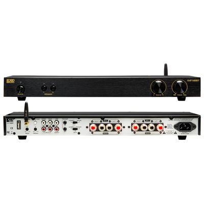 OSD Audio OSD XMP100 GEN2 2X 100W Class D High Power Stereo Amplifier, Bass and Treble Control 90 dB SNR, Wireless BT