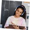 CAXUSD 2pcs Boy Girl Music Headphone Students Wired Headset Foldable Portable Wired Headphone Sound Bass view 2