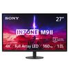 Sony INZONE M9 II 27 4K UHD (3840 x 2160) 160Hz Full Array LED 1ms GtG NVIDIA G-SYNC Gaming Monitor, DisplayHDR 600, Built-in Speakers, DisplayPort 2.1 (UHBR10) /VRR HDMI 2.1-3 Year Limited Warranty view 1