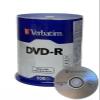 Verbatim DVD-R Blank 16X DVD-R DVR 4.7GB Logo Branded Recordable Media Disc, 100pk Spindle view 1