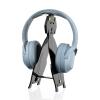 BWANGIAO Stylish Acrylic Headphone Stand, Headset Holder with Anti-slip Silicone Pad for Desk Earphone Hangers Storage Racks view 2