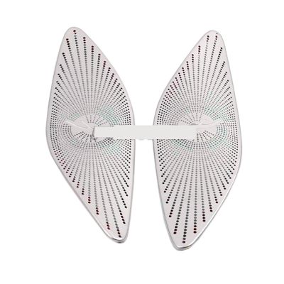 VNFEJEJR Fit for Benz GLA H247 2020-2022 Stainless Steel Car Door Audio Stereo Tweeter Loudspeaker Speaker Cover Trim Door Audio Speaker Cover(Silver-01)