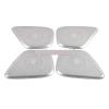 VNFEJEJR Fit for Benz GLA H247 2020-2022 Stainless Steel Car Door Audio Stereo Tweeter Loudspeaker Speaker Cover Trim Door Audio Speaker Cover(Silver-01) view 3