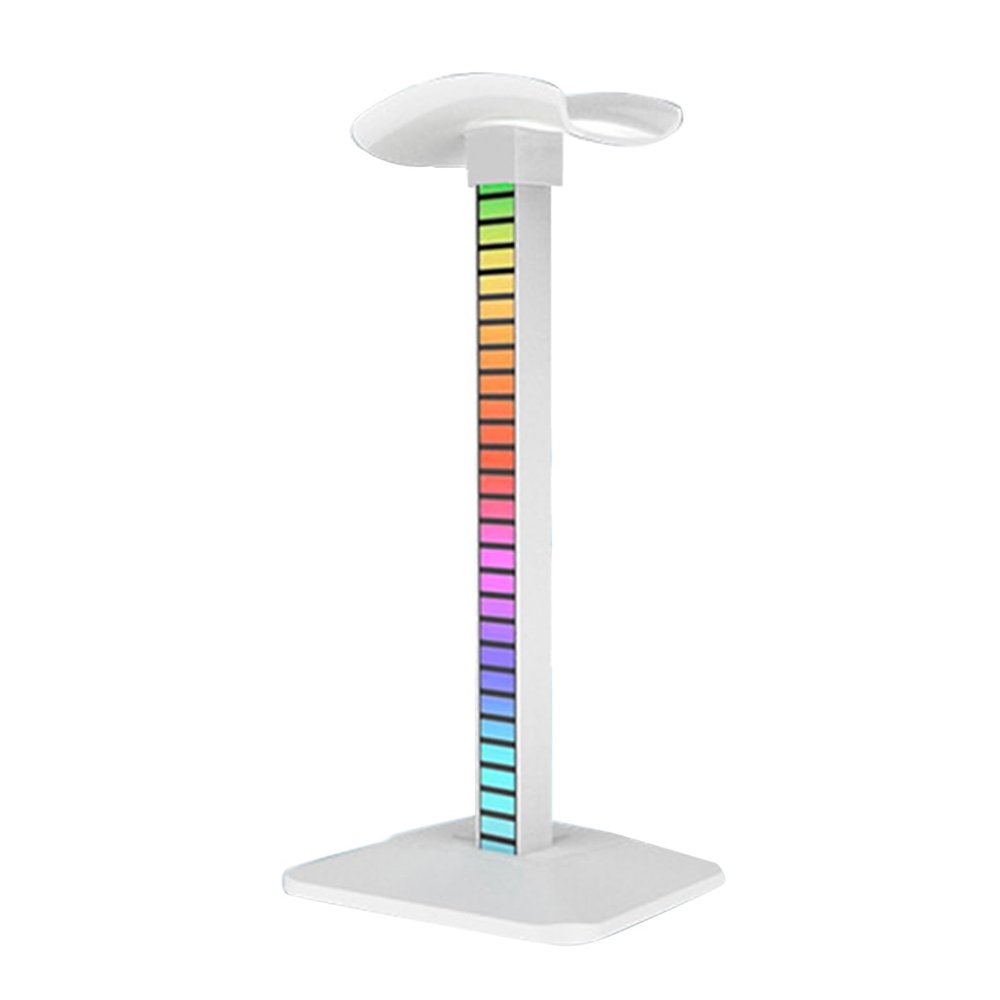 BWANGIAO RGB Headphone Stand with USB ypeC Input Desk Gaming Headset Holder Hanger Rack TypeC Fast Charge