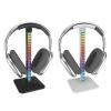 BWANGIAO RGB Headphone Stand with USB ypeC Input Desk Gaming Headset Holder Hanger Rack TypeC Fast Charge view 2