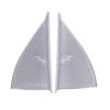 VNFEJEJR Fit for Benz GLA H247 2020-2022 Stainless Steel Car Door Audio Stereo Tweeter Loudspeaker Speaker Cover Trim Door Audio Speaker Cover(Silver-03) view 1