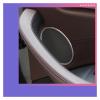 VNFEJEJR Fit for BMW X3 X4 G01 G02 18-21 Stainless Black Car Door Speaker Decorate Cover Trim Door Speakers Stereo Covers Door Audio Speaker Cover view 4