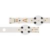 UFDIPLMY 1Kit = 6pcs LED Backlight Bar Compatible with HITACHI 48HK6T64 48HK6T74 48HB6T72U VESTEL 48 UHD DRT VNB A B-TYPE VES480QNDS-2D-N1 N11 view 2
