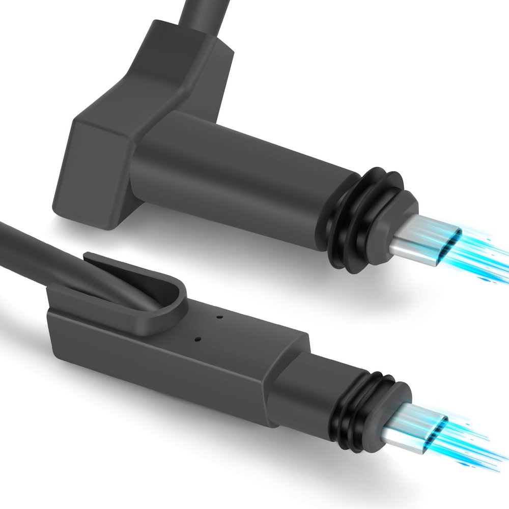 Letoom Starlink Cable for Actuated Gen 2 Rectangular Satellite - Replacement V2 Waterproof Extension Cord (30FT/9.2M)