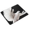 YBAOFU (Flying Dove) Gaming Mousepad, Waterproof Non-Slip Desk Mat Keyboard Pad Mousepad Home Office Desk Accessories and Decor for Women Men - 8.3 x 10.3 in, Black view 2