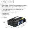 GMRS Mobile Radio Mini Car Vehicle Radio AT-779UV 20W Long Range VOX VHF UHF Scanning Receiver view 4