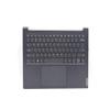 Bayjebu Parts for Lenovo ideapad Yoga Slim 7 Pro-14IUH5 Palmrest Keyboard Bezel Upper US Backlit Gray 5CB1C19257 view 1