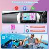 Wireless Apple Carplay 7 inch Double Din Car Stereo,IPS Touchscreen,Bluetooth 5.2,FM Car Radio,Bakcup Camera,Subwoofer Ports, Audio Receiver,Android Auto,Type-C/USB Fast Charging,GPS Navigation view 4