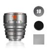 7artisans 10mm T2.1 Hope Series Professional Cine Lens S35 Frame Mirrorless Cameras Lens Compatible for Canon RF-S Mount for RED Komodo/RED Komodo X/Canon C70/CANON R7/R50/R10(Titanium Gray) view 1