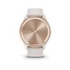 Garmin Vivomove Trend, Stylish Hybrid Smartwatch, Long-Lasting Battery Life, Dynamic Watch Hands and Touchscreen Display, Ivory (Renewed), Adjustable view 2
