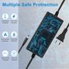 12V 5A Power Supply Charger AC/DC Adapter, 60W Switching Power Adapter with 1 DC Plug Fit for 3D Printer, CCTV Camera, Kids Children Electric Ride On Car view 2