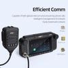 Walkie Talkie Car Radio with Touchscreen, Interoperability view 2