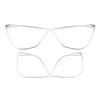 VNFEJEJR Car Inner Door Audio Circle Trim Fit for Toyota C-HR 2016-2022 Stainless Steel Speaker Loudspeaker Frame Cover Door Audio Speaker Cover view 4