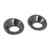 VNFEJEJR 2Pcs Car Accessories Rear Door Loud Speaker Cover Trim Fit for CR-V 2017-2020 Door Audio Speaker Cover view 1