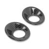 VNFEJEJR 2Pcs Car Accessories Rear Door Loud Speaker Cover Trim Fit for CR-V 2017-2020 Door Audio Speaker Cover view 2