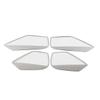 VNFEJEJR Fit for VW Fit for Arteon 2017-2020 Stainless Steel Interior Car Door Speaker Cover Trim 4pcs Car Styling Door Audio Speaker Cover(Silver) view 1