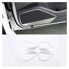 VNFEJEJR Fit for VW Fit for Arteon 2017-2020 Stainless Steel Interior Car Door Speaker Cover Trim 4pcs Car Styling Door Audio Speaker Cover(Silver) view 3