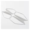 VNFEJEJR Fit for VW Fit for Arteon 2017-2020 Stainless Steel Interior Car Door Speaker Cover Trim 4pcs Car Styling Door Audio Speaker Cover(Silver) view 4