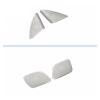 VNFEJEJR Car Styling Door Audio Speaker Decoration Cover Stickers Trim Fit for Audi A4 B8 2009-2016 Stainless Steel Interior Accessories Door Audio Speaker Cover(B Model Silver) view 3