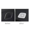 VNFEJEJR Car Styling Door Audio Speaker Decoration Cover Stickers Trim Fit for Audi A4 B8 2009-2016 Stainless Steel Interior Accessories Door Audio Speaker Cover(B Model Silver) view 4