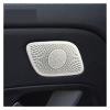 VNFEJEJR Car Styling Fit for Benz GLB Class X247 2019-2020 Interior Door Speaker Sticker Rear B Column Window Audio Speaker Cover Door Audio Speaker Cover(C Model Silver) view 2