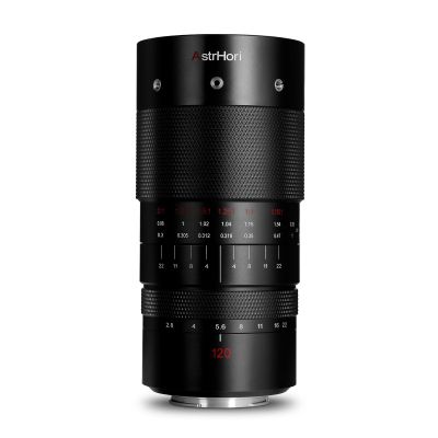 AstrHori 120mm F2.8 2X Macro Lens Full Frame Large Aperture Manual Medium Telephoto Prime Lens Compatible with Canon EF Mount DSLR Cameras