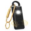 Heunwa Personal Alarm for Women, Rechargeable Safety Alarm with Emergency LED Lights, Loud Siren, Alarm Keychain for Students, Elderly (Black) view 1